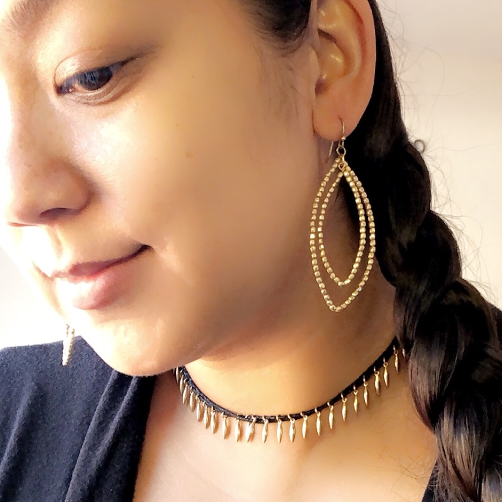 Gold & Black Choker